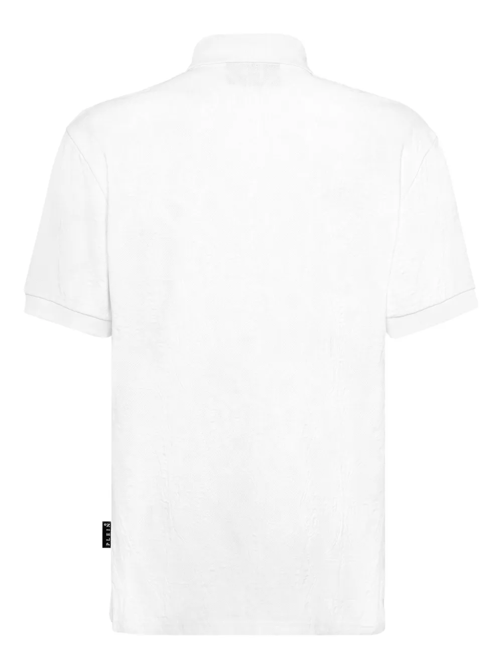 Philipp Plein Poloshirt met logopatch - Wit