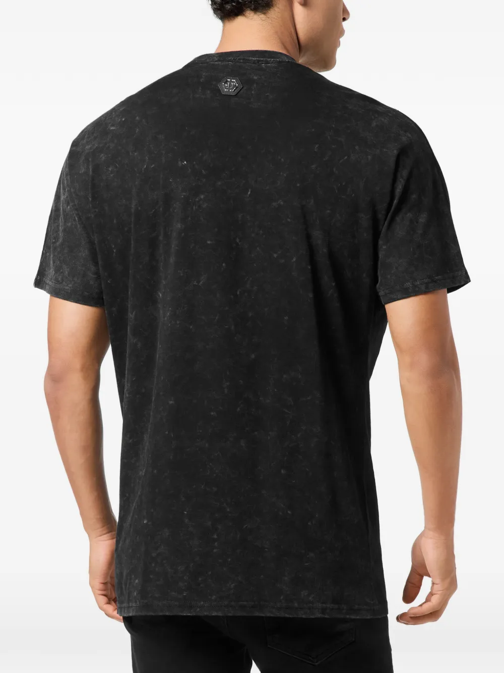 Philipp Plein T-shirt met print Zwart