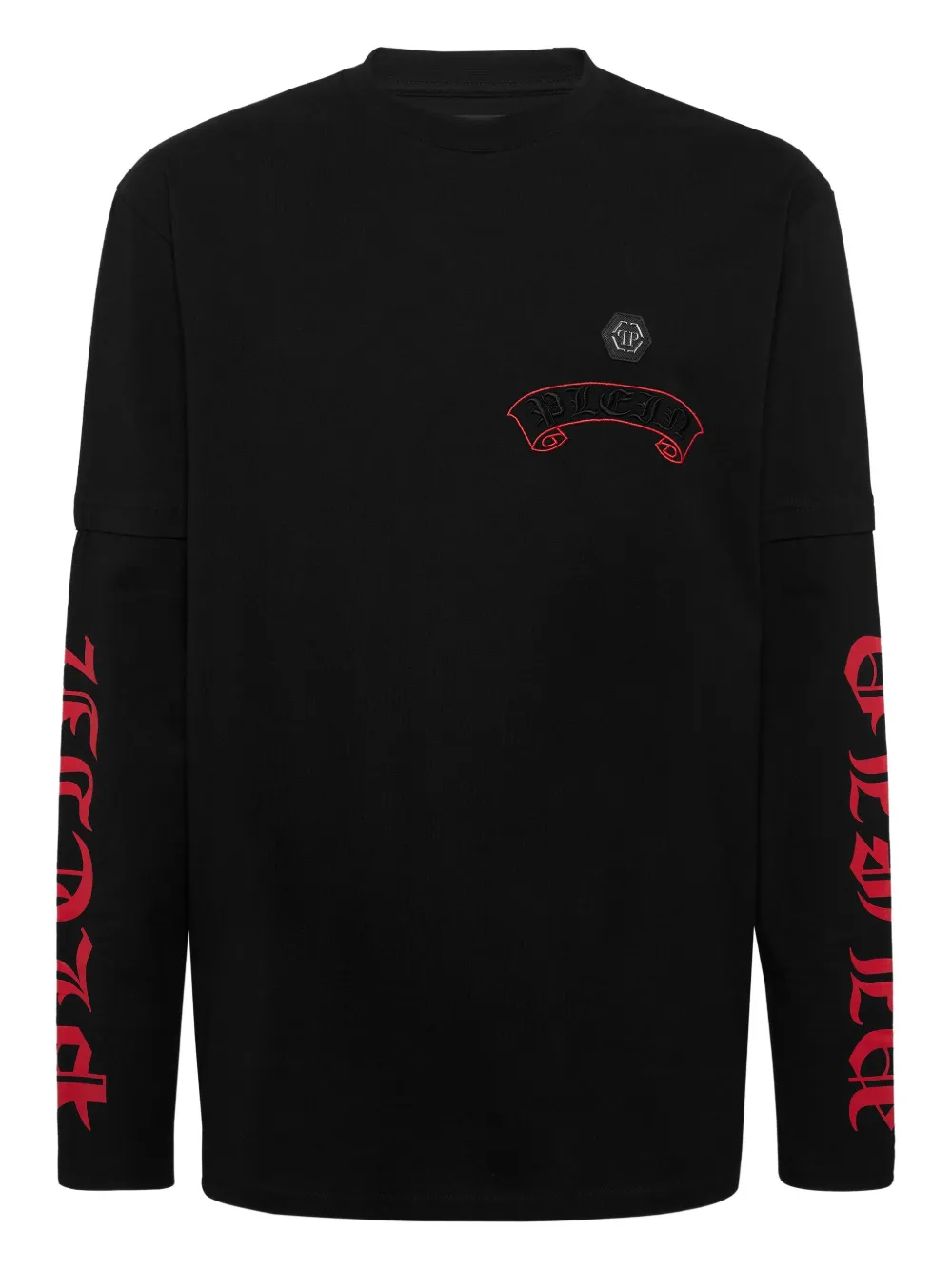 Philipp Plein playera con logo bordado | negro | Image 1
