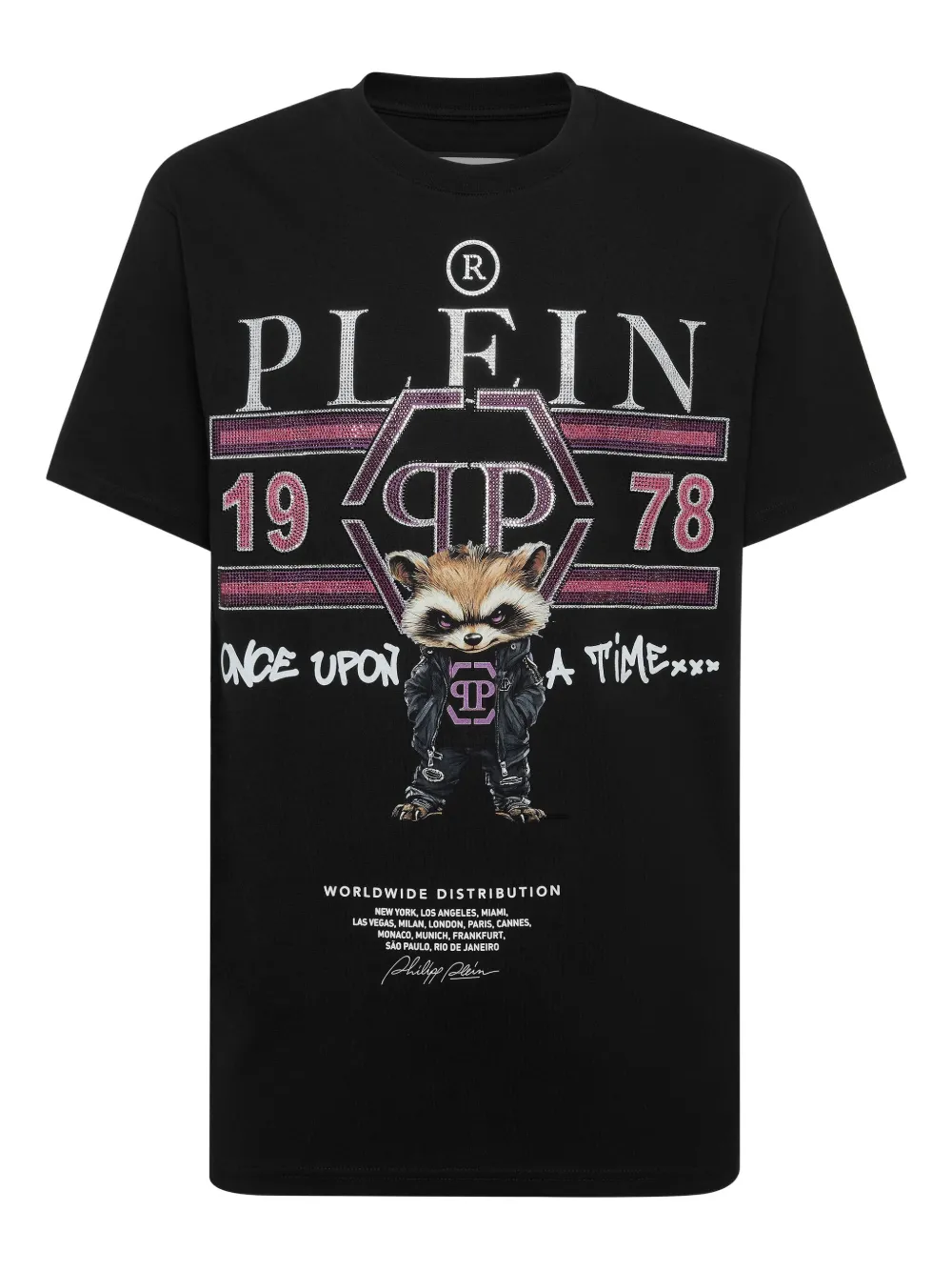 Philipp Plein playera con estampado gráfico | negro | Image 1