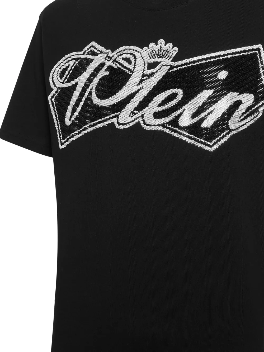 Philipp Plein T-shirt met logo Zwart