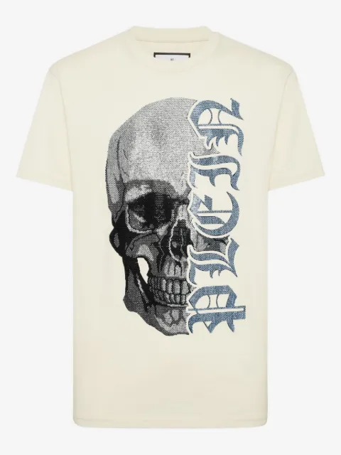 Philipp Plein playera con motivo Skull