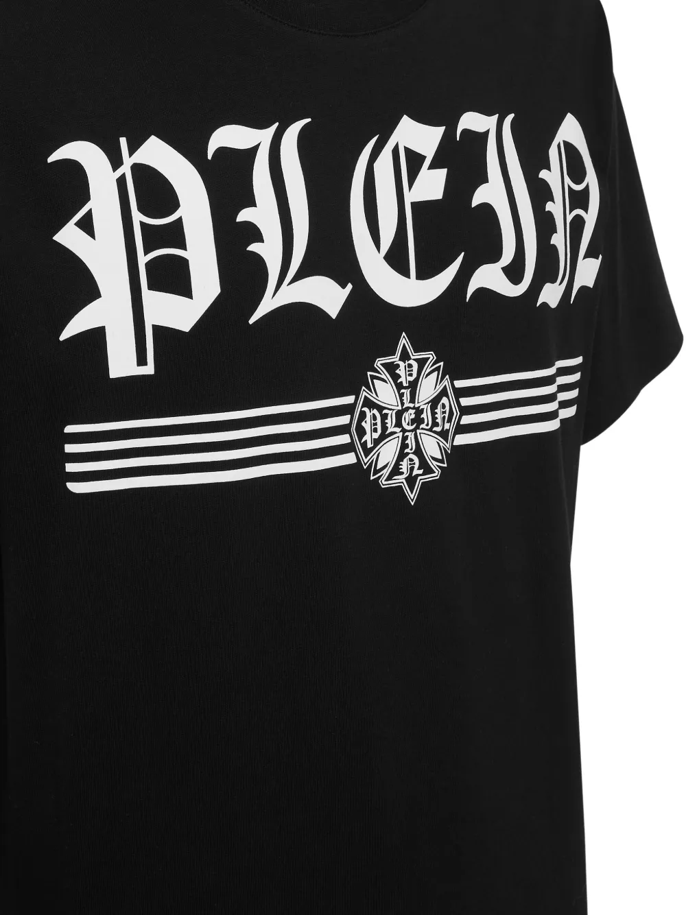 Philipp Plein T-shirt met grafische print Zwart