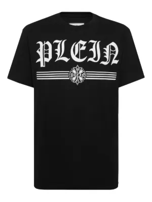 超カッコいい！　フィリップ プレイン/スカルTシャツ美品 Philipp Plein スカルプリント Tシャツ | ブラック | FARFETCH JP