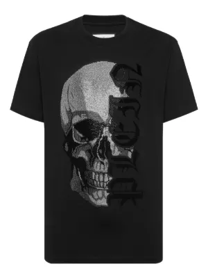 Philipp Plein バロックスカル Tシャツ | ブラック | FARFETCH JP