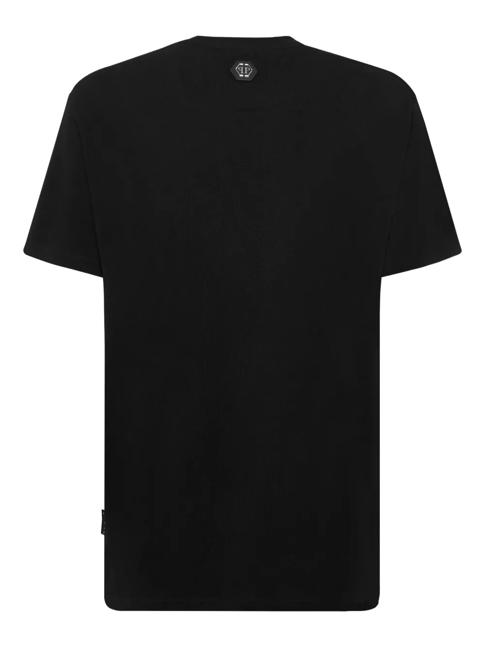 Philipp Plein T-shirt met doodskop - Zwart