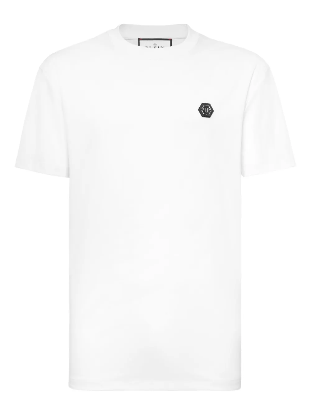 Philipp Plein T-shirt con applicazione logo - Bianco