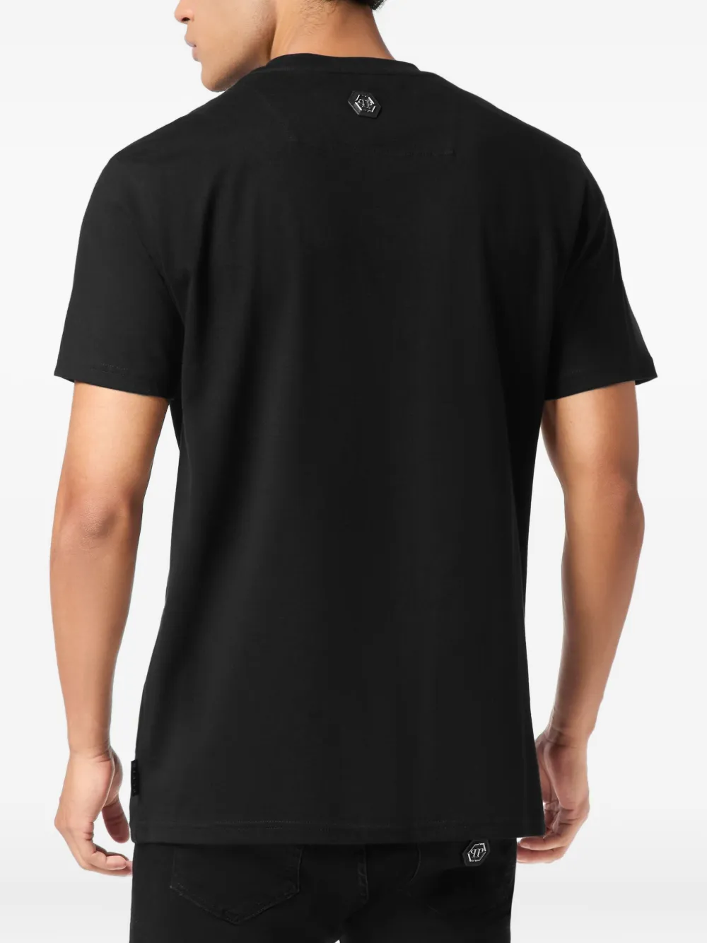 Philipp Plein Gothic Skull T-shirt Zwart