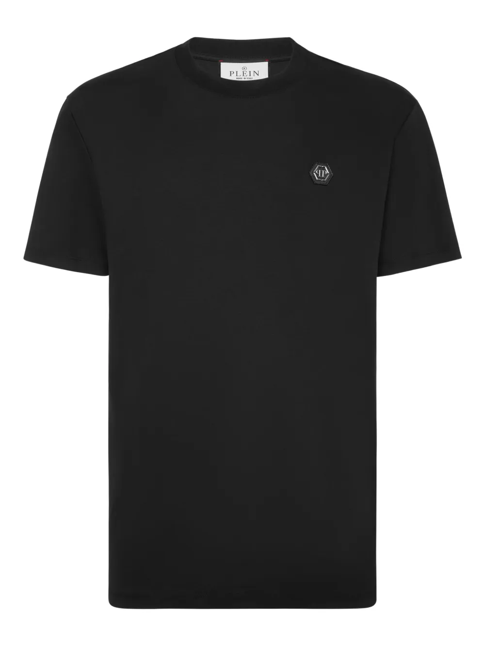 Philipp Plein playera con placa del logo | negro | Image 1