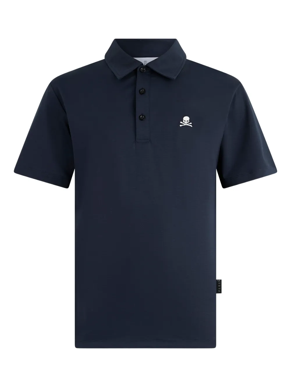 Philipp Plein logo polo shirt - Blu
