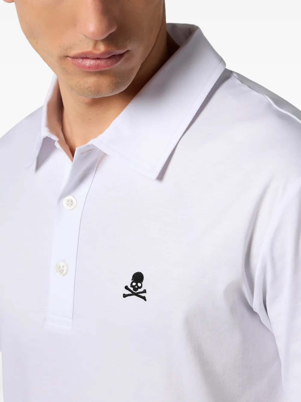 Philipp Plein Poloshirt Wit