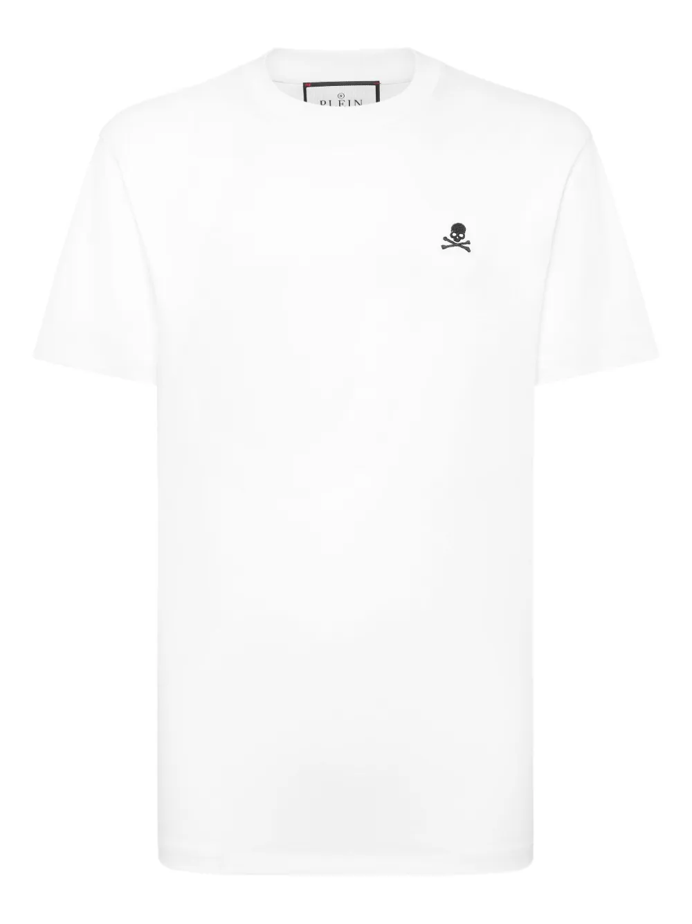 Philipp Plein playera con bordado de calavera | blanco | Image 1