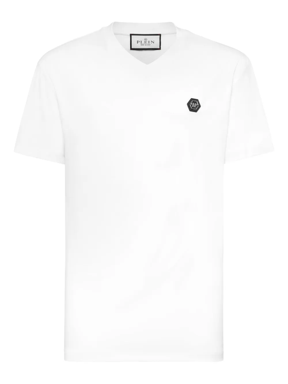 Philipp Plein playera con cuello en V | blanco | Image 1