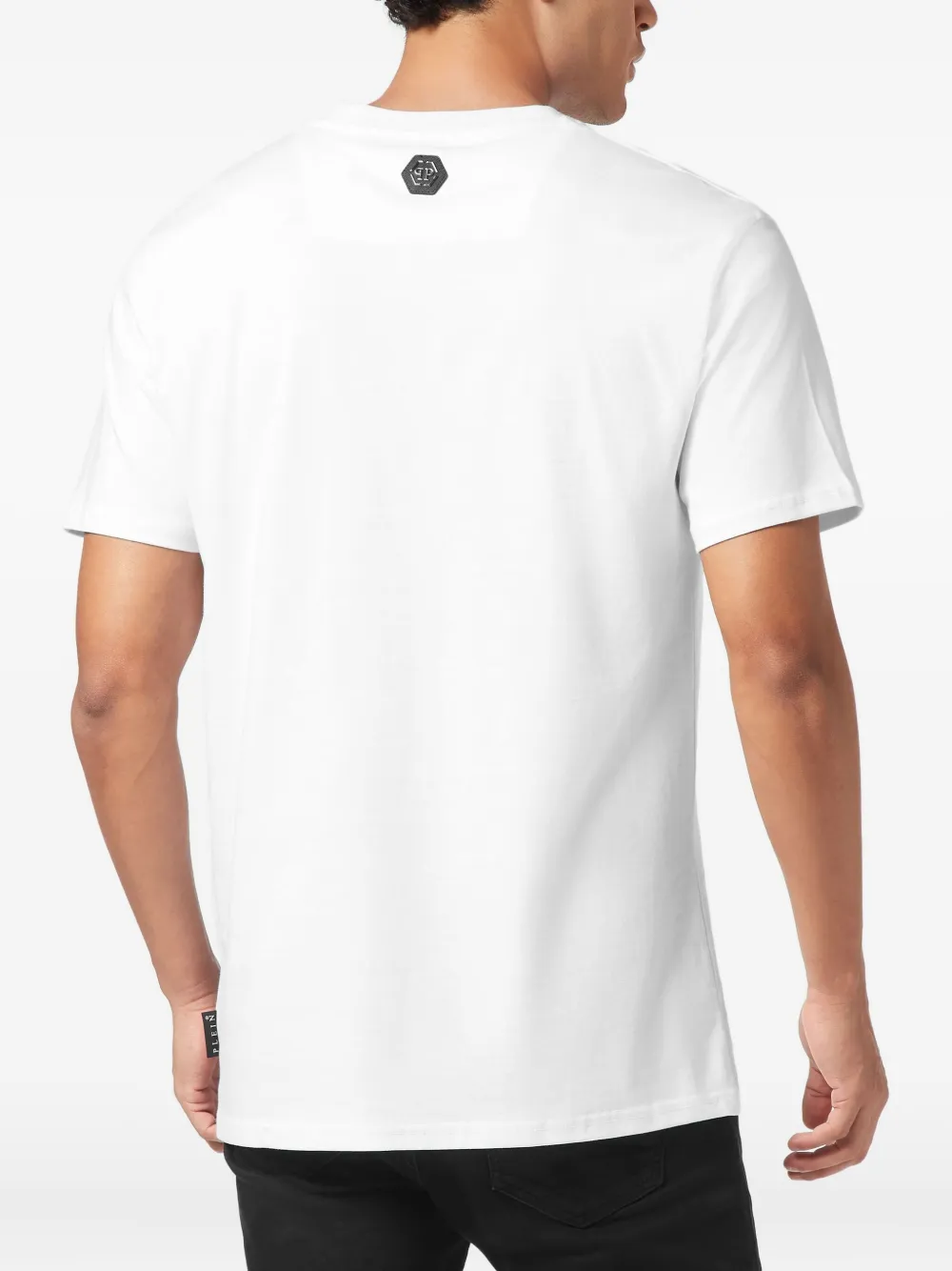 Philipp Plein T-shirt met geborduurd logo Wit