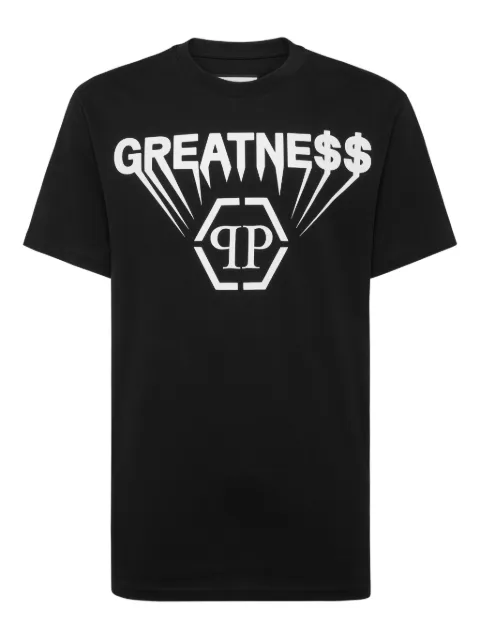 Philipp Plein logo-print round-neck T-shirt