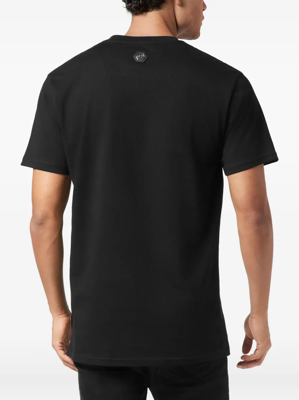 Philipp Plein T-shirt met logoprint Zwart