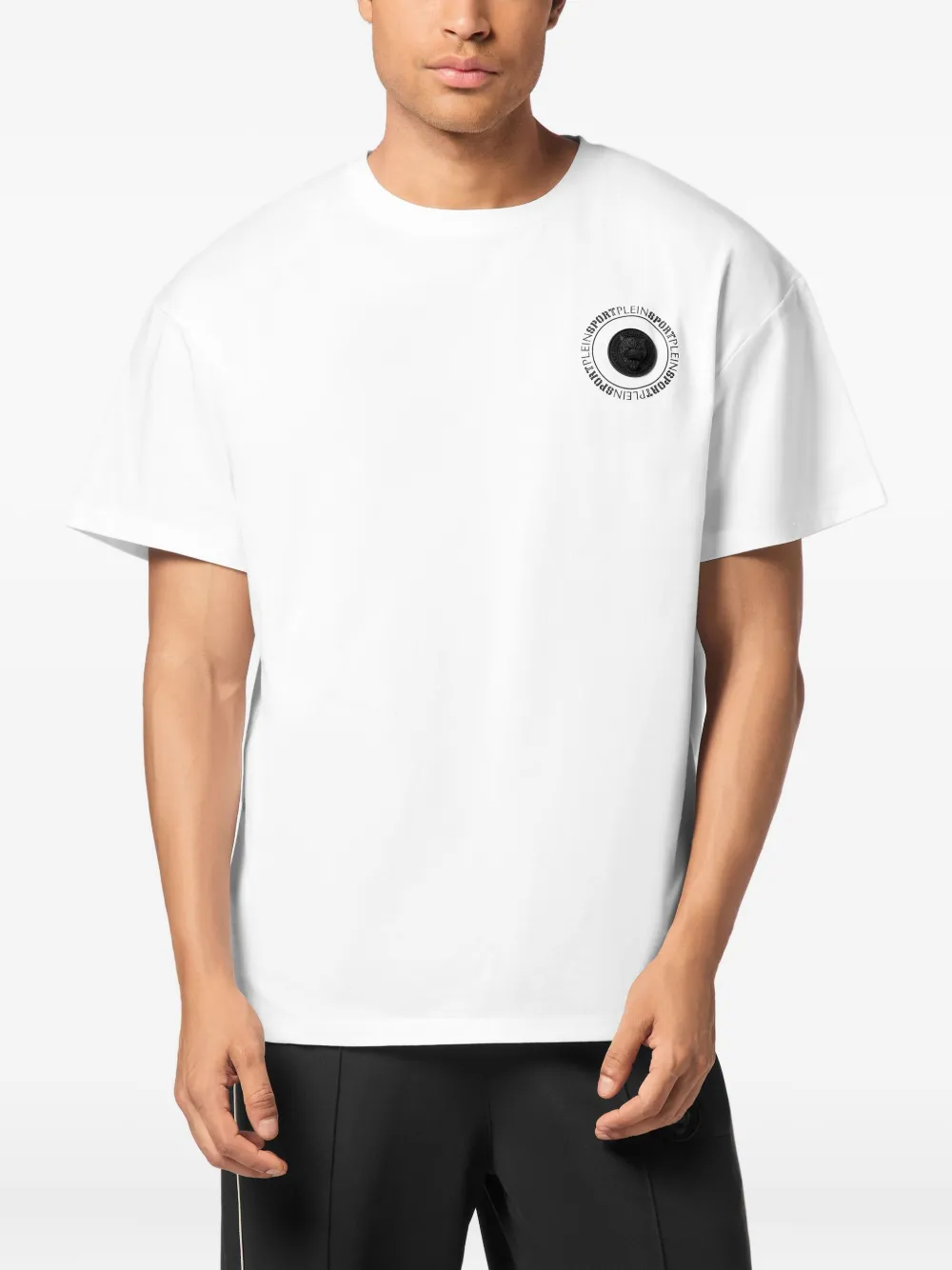 Plein Sport T-shirt met logoprint - Wit