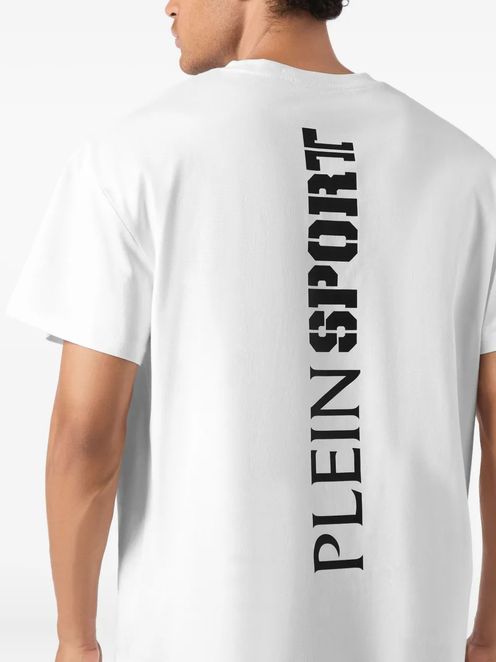 Plein Sport T-shirt met logoprint Wit