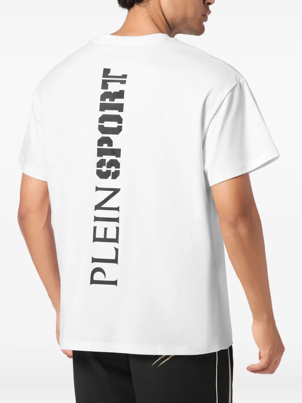 Plein Sport T-shirt met logoprint Wit