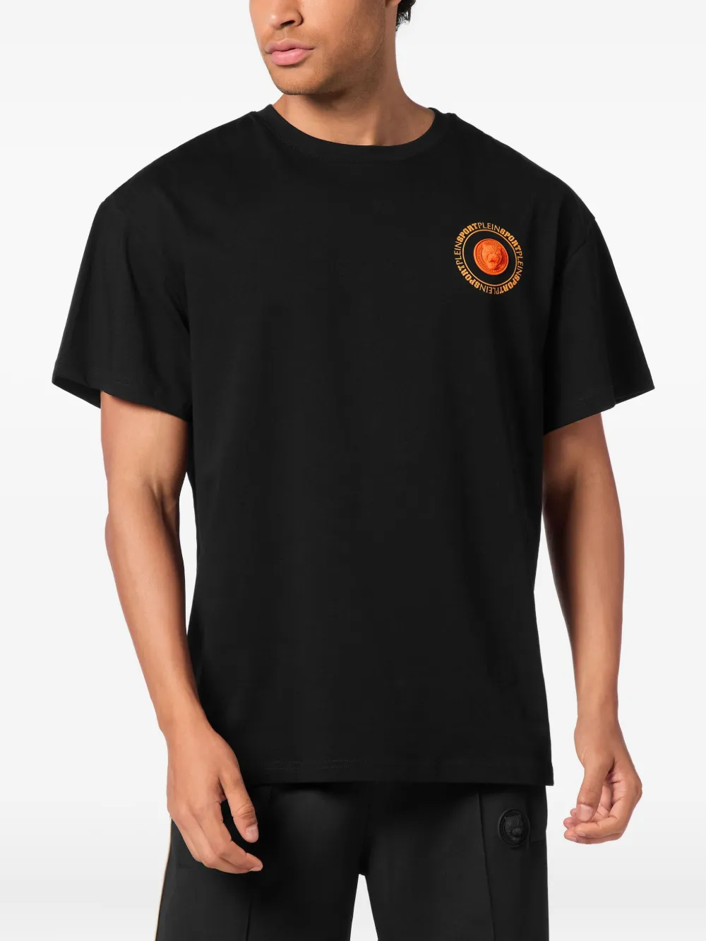 Plein Sport playera con placa circular y logo en la parte posterior | Playeras | Image 2