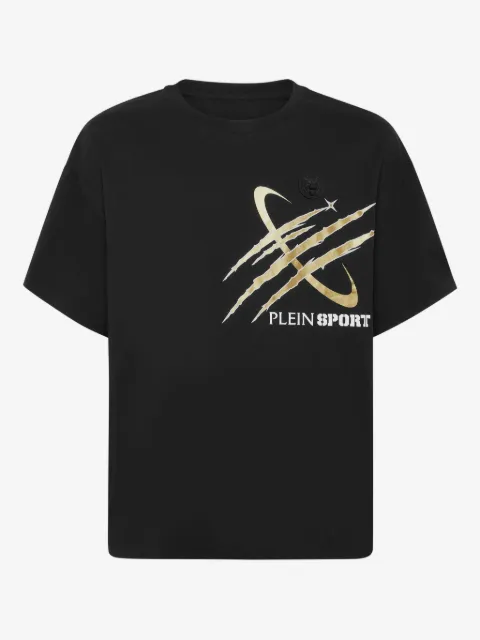 Plein Sport T-shirt con stampa graffio