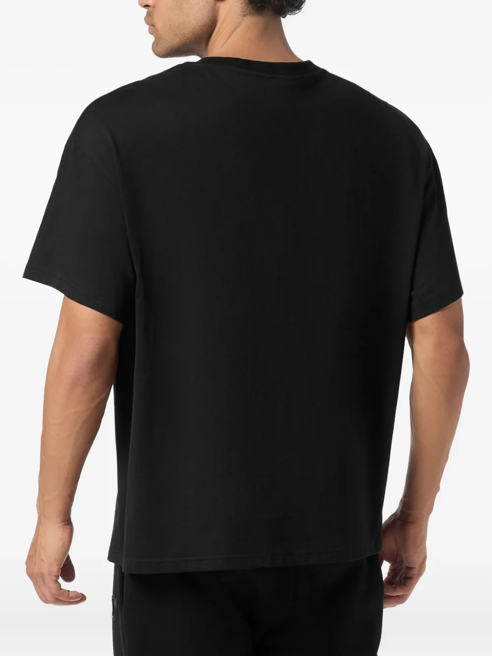 Plein Sport T-shirt met logoprint Zwart