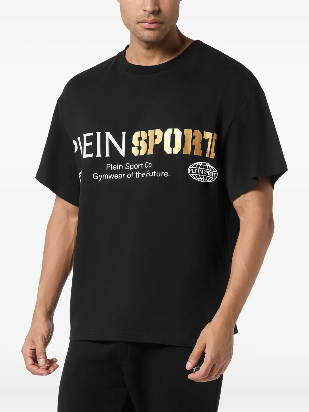 Plein Sport playera con logo estampado y cuello redondo | Playeras | Image 2