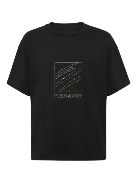 Plein Sport scratch-logo T-shirt