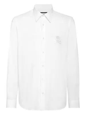 philipp plein dress shirt PHILIPP PLEIN - Embellished Shirt Texas