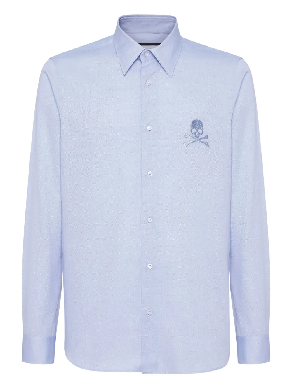 Philipp Plein Katoenen overhemd Blauw