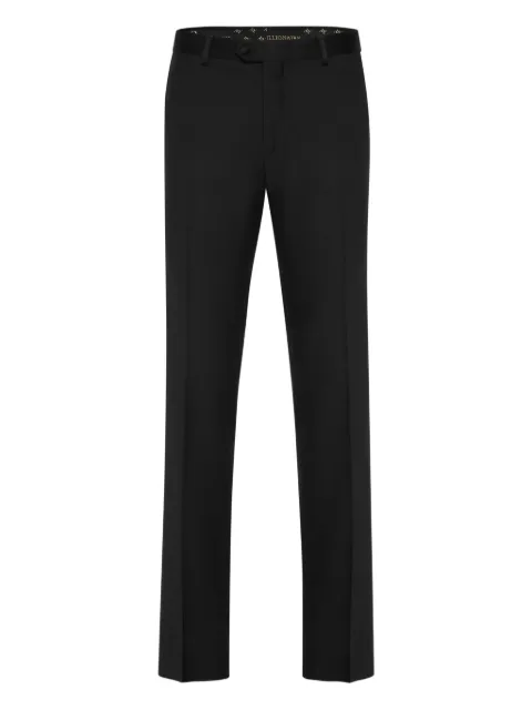Billionaire pressed-crease trousers 