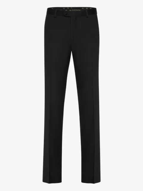 Billionaire pressed-crease trousers 