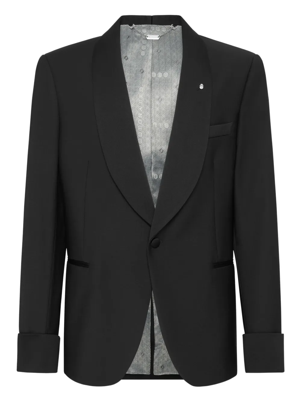 Billionaire blazer à simple boutonnage | noir | Image 1