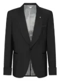 Billionaire single-breasted blazer - Black