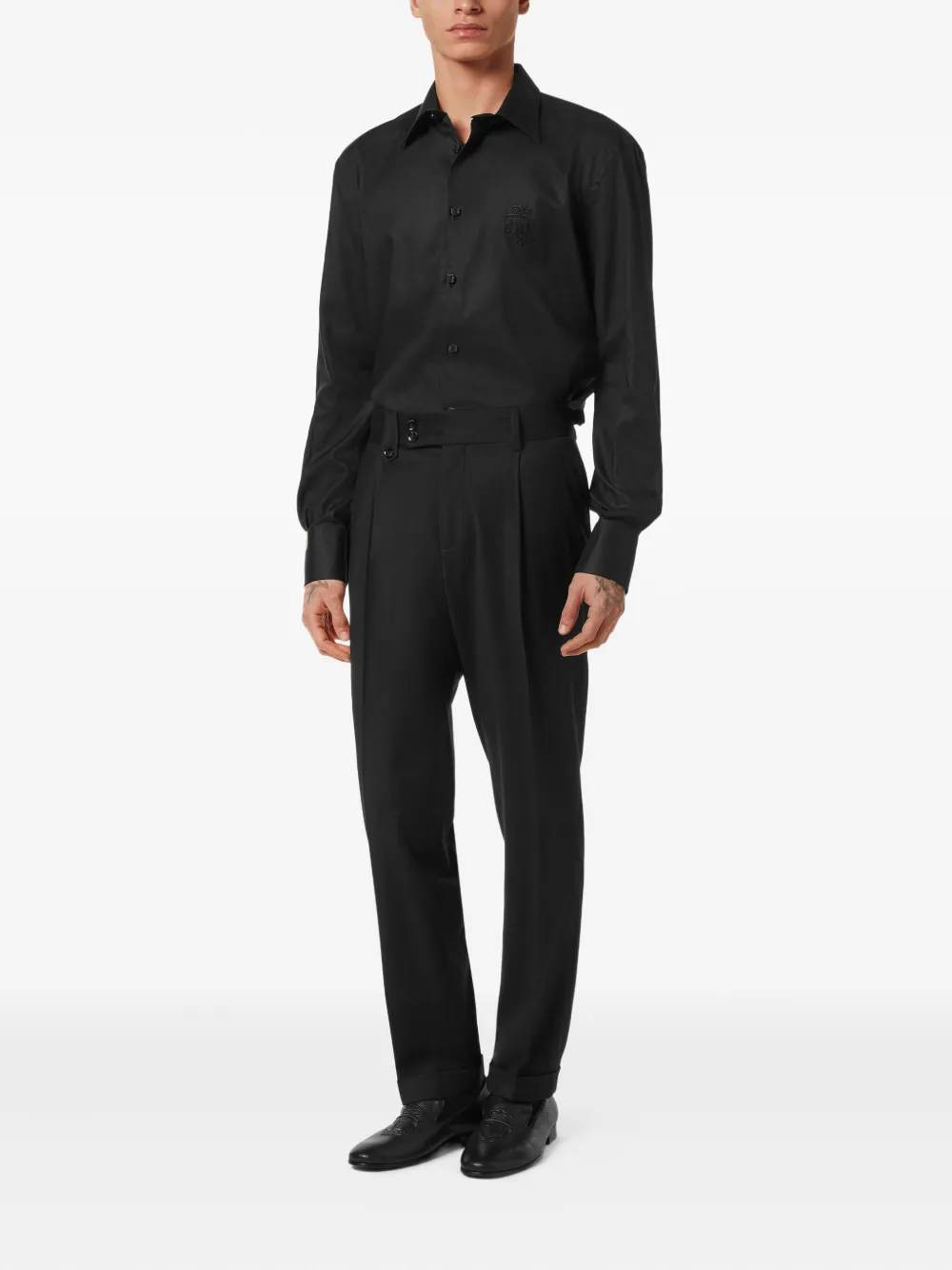 Billionaire Wollen broek - Zwart