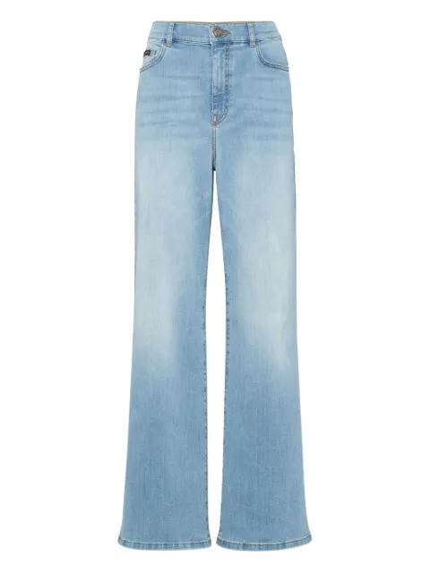 Philipp Plein jeans Fatale con placa del logo