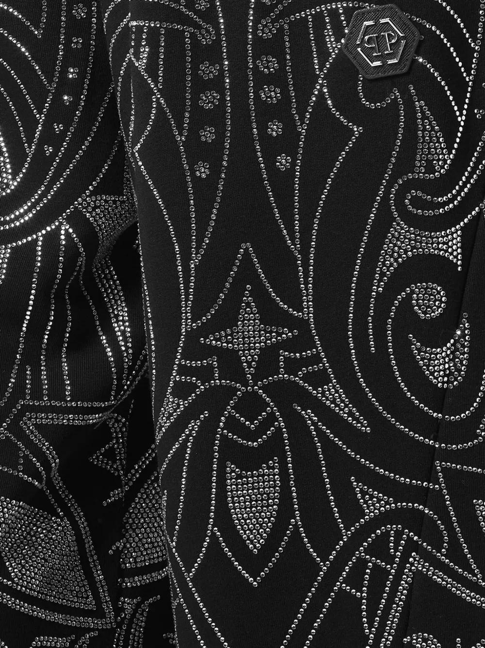 Philipp Plein Gothic Plein broek Zwart