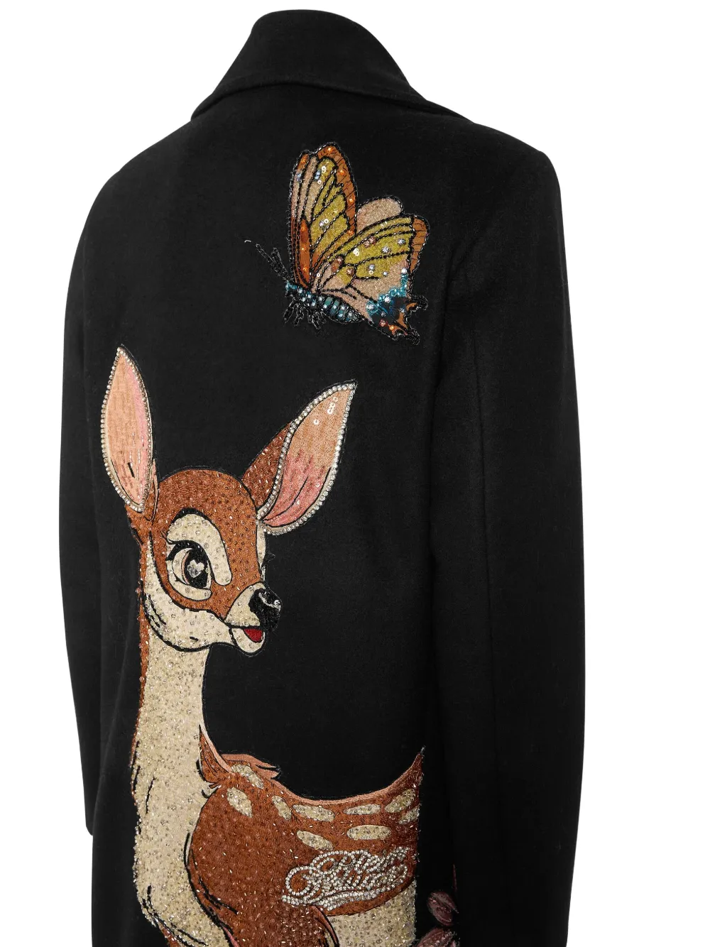 Philipp Plein Fairy jas Zwart