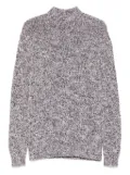 Tagliatore wool-blend jumper - Purple