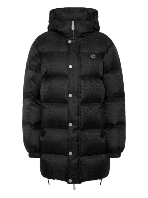 Philipp Plein abrigo con monograma