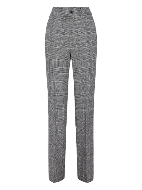 Philipp Plein pantalones a cuadros príncipe de Gales