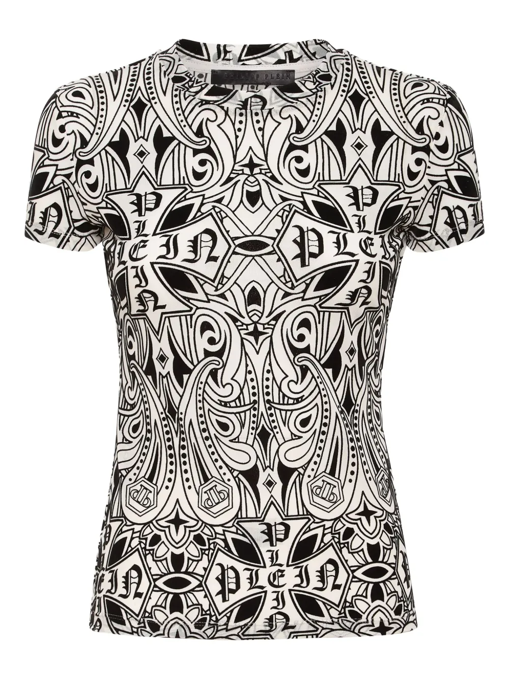 Philipp Plein playera Gothic Plein | blanco | Image 1