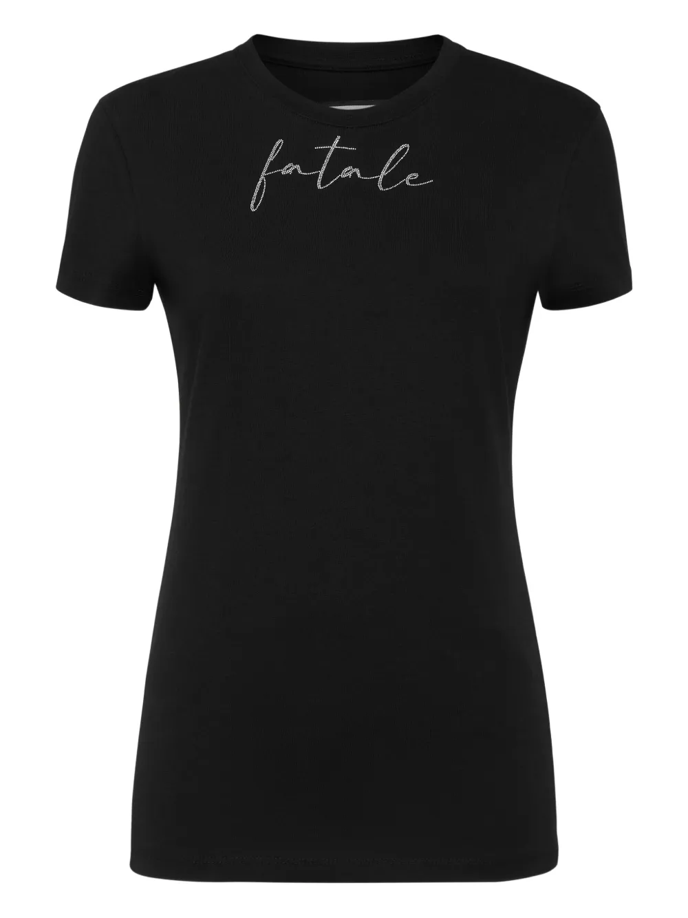 Philipp Plein fatale-strass T-shirt | Black | Image 1
