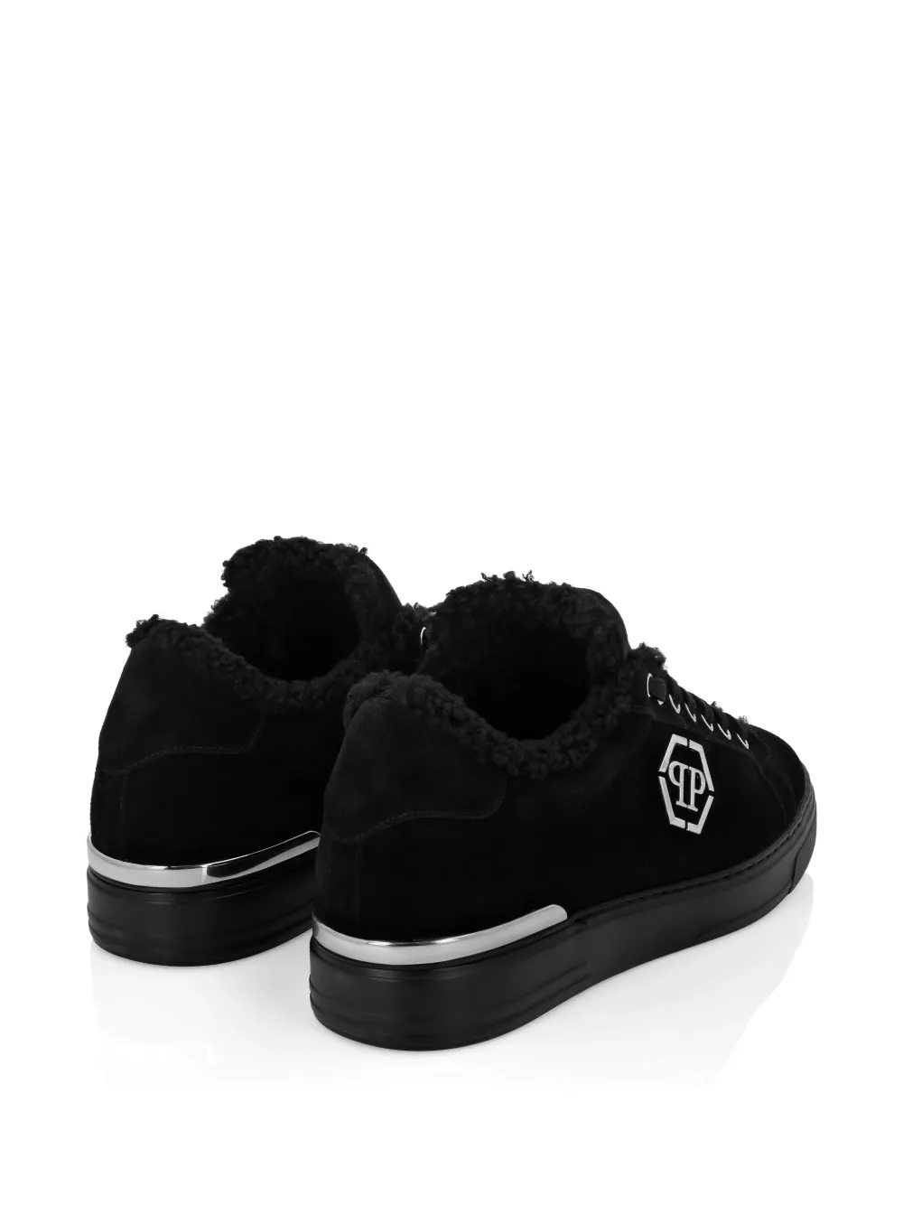 Philipp Plein lace-up sneakers Zwart