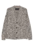 Tagliatore wool-blend cardigan - Neutrals