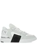 Philipp Plein Phantom Kicks crocodile-effect sneakers - White