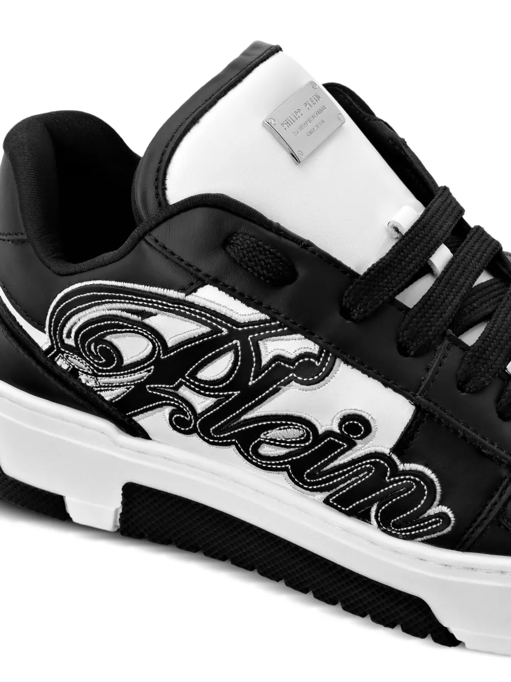 Philipp Plein logo-patch sneakers White