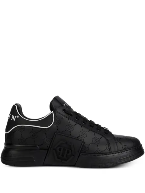 Philipp Plein monogram low-top sneakers