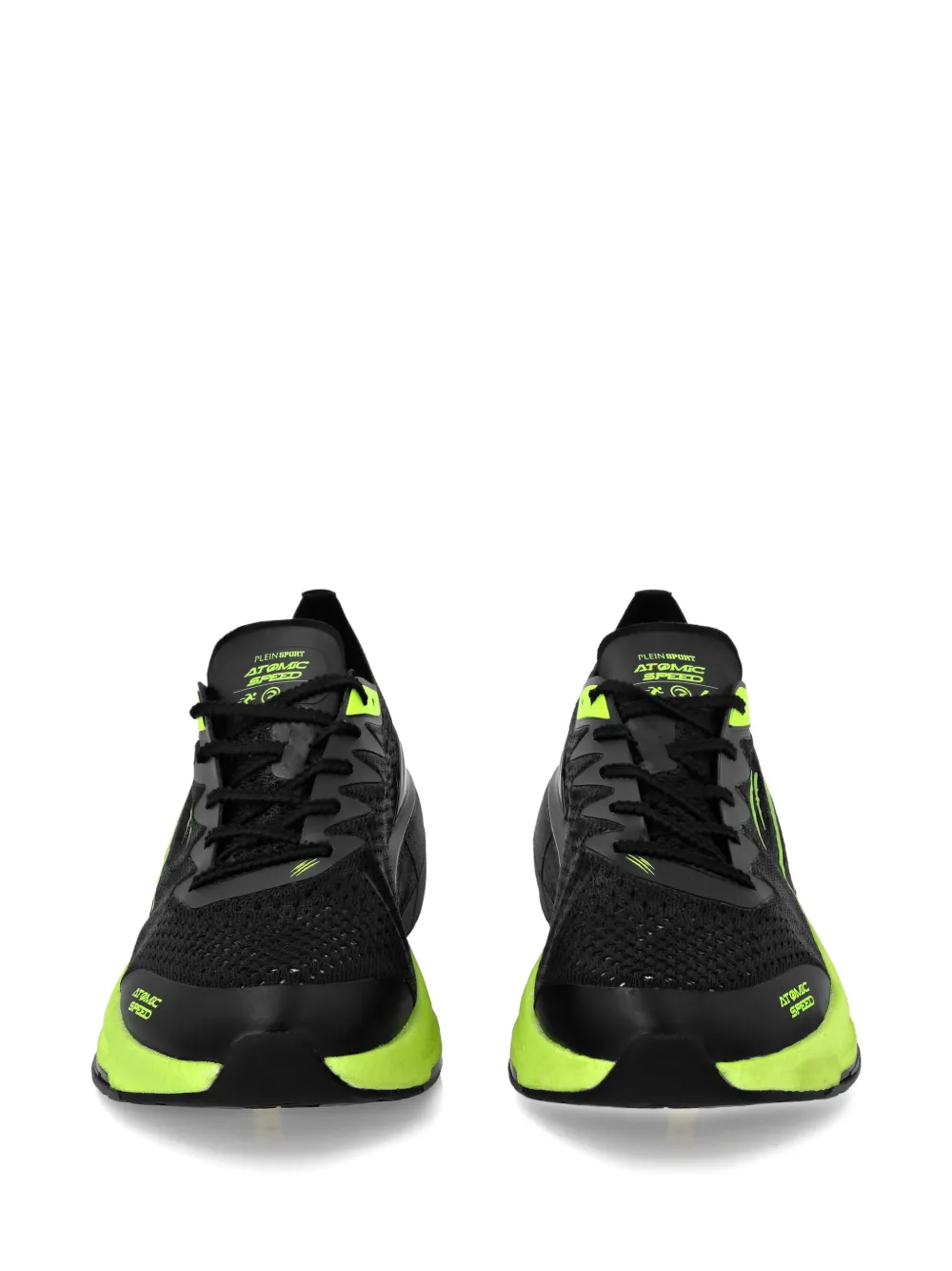 Plein Sport Lace-up Sneakers In Black