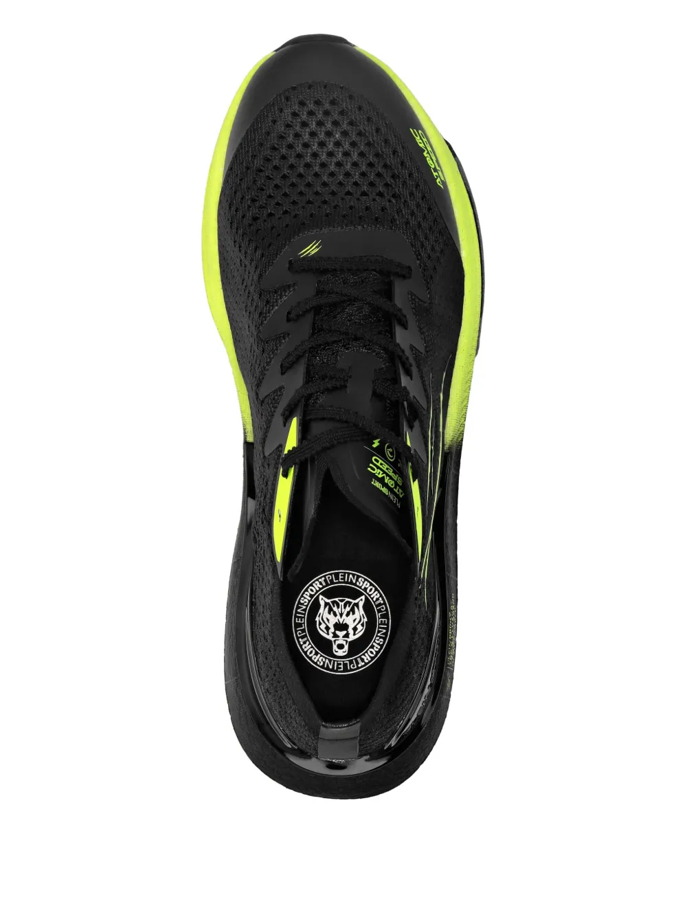 Plein Sport Lace-up Sneakers In Black